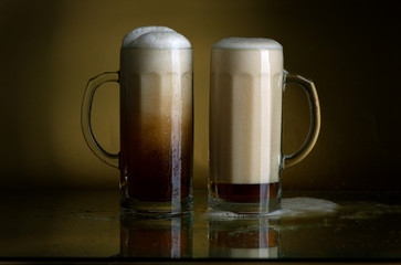 Beer in a glass