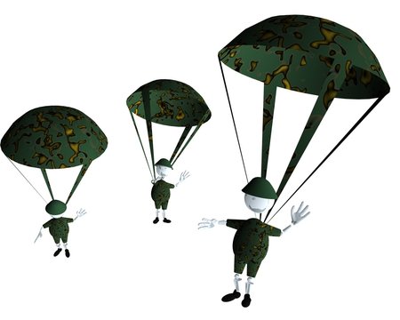 parachutistes