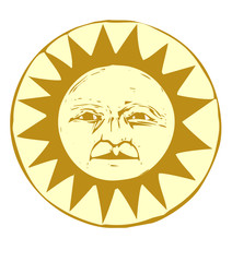 Sun Face #1