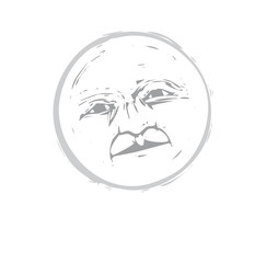 Moon Face #1