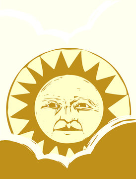 Sun Face #1