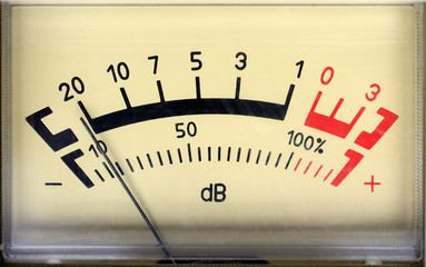 sound decibel meter - obrazy, fototapety, plakaty