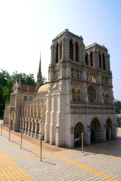 Copy of the Cathédrale Notre-Dame d'Amiens. Pekin