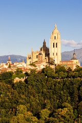 Fototapeta na wymiar Segovia, Castile and Leon, Spain