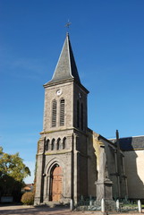 Obraz premium Eglise de Lussat (63)