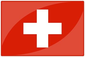 drapeau glassy suisse switzerland flag