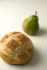 フランスパンとラフランス