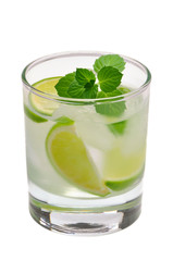 Mojito on a white background