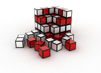 Cubes 3d