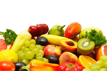 Obraz na płótnie Canvas fruits and vegetables