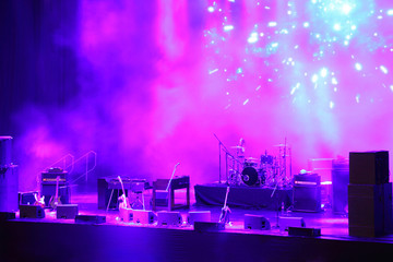 Fototapeta na wymiar concert stage