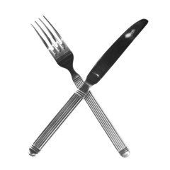 Fototapeta premium knife and fork