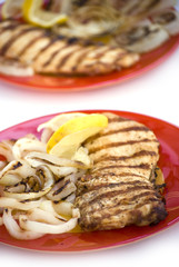 grilled steak