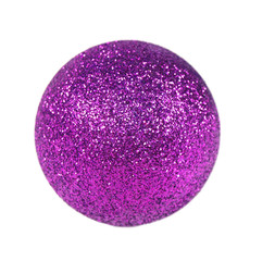 Purple Christmas ball