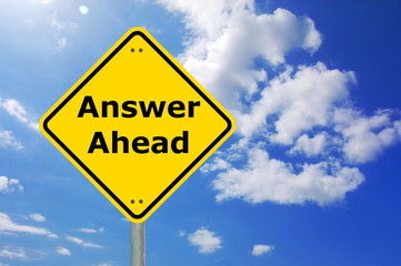 answers ahead