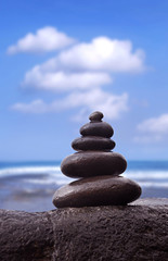 Fototapeta premium Zen Stone