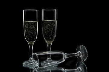 Champagne flutes