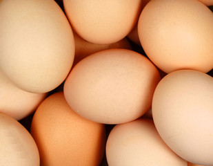 Eggs abstract background