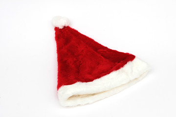 Liegende Weihnachtsmütze