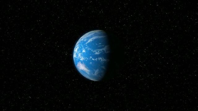 globe in space