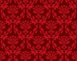 damask seamless pattern