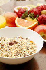 Muesli with Fresh Fruits