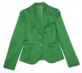 Green Women's jacket.