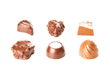sweet chocolate bombon