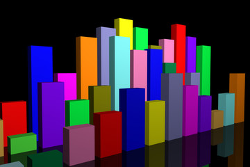 Fototapeta premium Grafici 3d