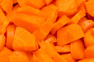 Chopped carrots - can be used as background