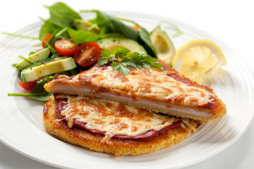 Schnitzel with Salad