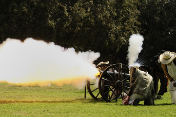 Cannon fire