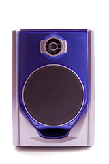 Blue speaker