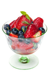 Strawberry and Blueberry Salad