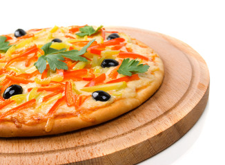 home pizza m paprika and olive