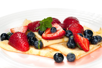 Berry Crepes