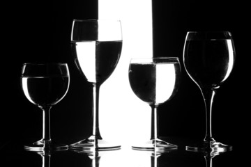 wine glasses
