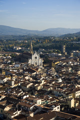 Italy, Florence, Basilica di Santa Croce