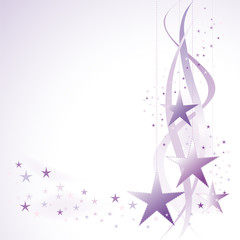 delicate purple Christmas decoration © malwa