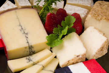 variedad de quesos