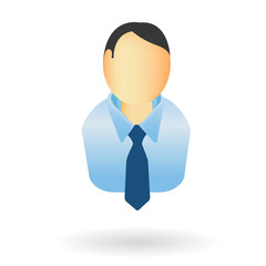 businessman vector avatar