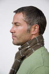 Obraz premium Face Portrait Mann