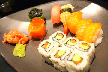 Plateau de sushis