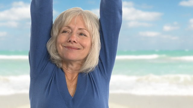 happy woman