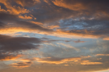 Clouds at sunrise