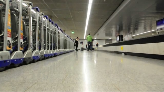At the airport