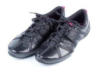 A pair of jogging shoes