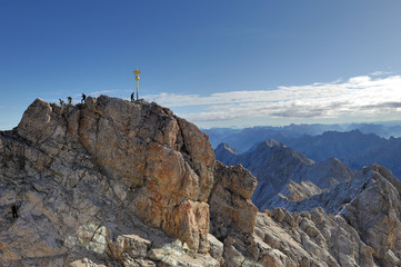 Fototapeta premium Zugspitzgipfel