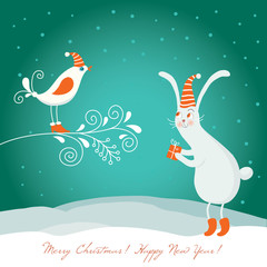 christmas illustration © LenLis