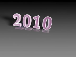 Jahr 2010 Illustration